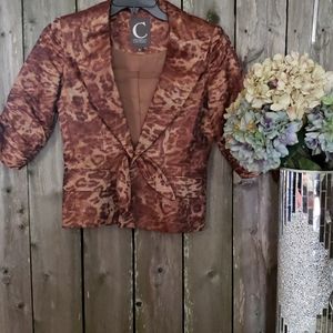 Classy JACKET GOLDEN threads. FESTIVE